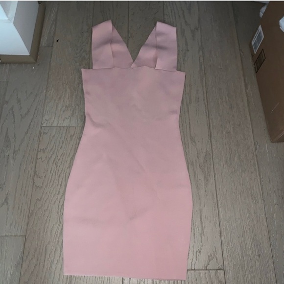 LF Seek the label bandage dress. Light pink - Picture 5 of 7